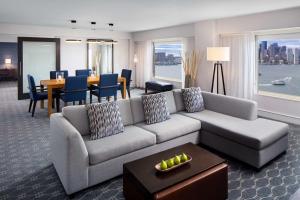 Posezení v ubytování Hyatt Regency Boston Harbor