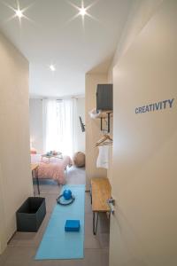 Postel nebo postele na pokoji v ubytování B&B SMARTFIT HOUSE - Room & Relax in Pescara