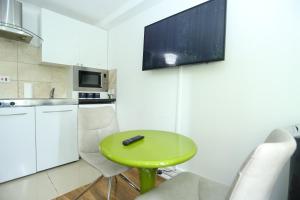 A television and/or entertainment center at Lytham Studio 