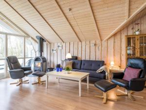 Posezení v ubytování Holiday home Oksbøl XLVI