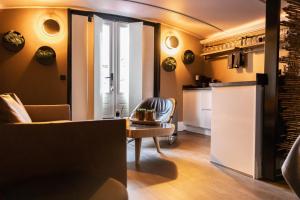Wellnessboat De Michiel de Ruyter的休息区