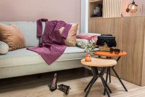אזור ישיבה ב-Linda Boutique Hotel