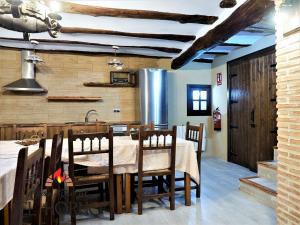 Χώρος καθιστικού στο Casa Rural El Horno