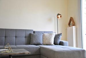 A seating area at Houseloft Volos Vista