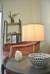A seating area at Houseloft Volos Vista