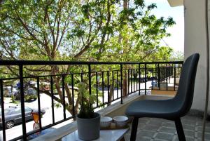 A balcony or terrace at Houseloft Volos Vista