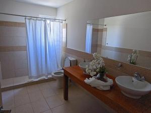 Koupelna v ubytování Hermoso Penthouse a orillas del Mar Caribe