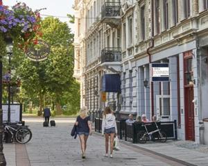 Gæster der bor på Hotell Stadsparken