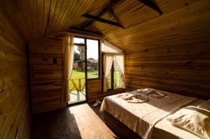 Postel nebo postele na pokoji v ubytování Kasaba Butik Otel + 37 fotografií