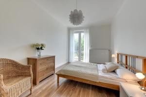 Posteľ alebo postele v izbe v ubytovaní Pirate Apartment - Seaside