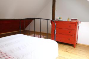 Cama o camas de una habitación en Vadlány Vendégház