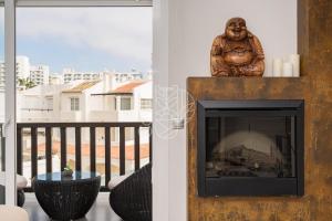 Balkón alebo terasa v ubytovaní MALAGA BENALMADENA PUERTO MARINA PLAYA VACACIONAL Luxury