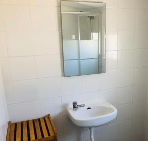 Koupelna v ubytování Salty Soul - Casa de Praia