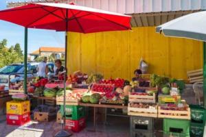 Supermarket nebo jiné obchody v  apartmánu nebo okolí