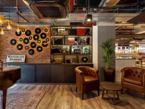 Posezení v ubytování ibis Styles Glasgow Central