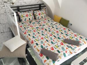 Кровать или кровати в номере Micro Loft Central in Unirii
