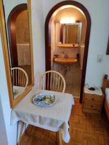 Dining area in a vendégházakat