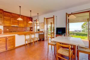 Kuchyň nebo kuchyňský kout v ubytování Villa Silva