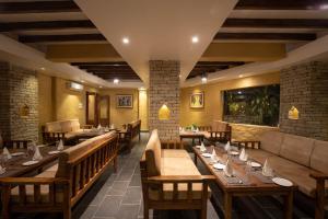 Χώρος καθιστικού στο Bar Peepal Resort