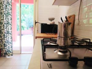 A kitchen or kitchenette at Villa Vittorio - Splendid panoramic sea view terrace