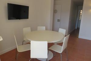A television and/or entertainment centre at RHODAS 16