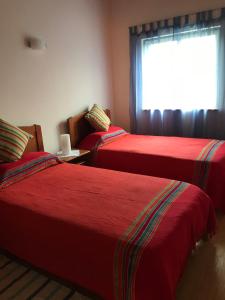 Postel nebo postele na pokoji v ubytování Estrela 5