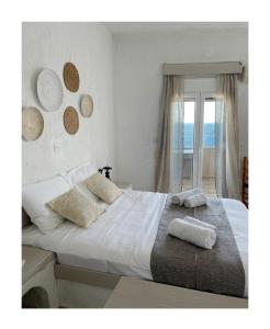Cama o camas de una habitación en Achlia Apartments