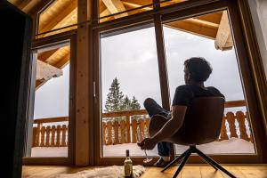 Balkón alebo terasa v ubytovaní Alpin Residenz Dachsteinperle