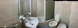 Ванная комната в Departamento Centro Plaza 9 Julio