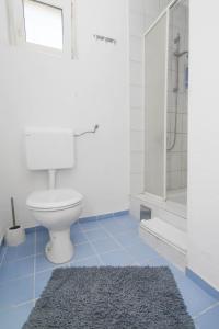 Koupelna v ubytování Apartmani Horvat