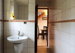 Koupelna v ubytování Domek Sewerynowka + 15 fotografií