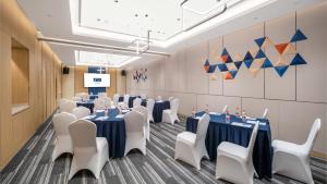 Posezení v ubytování Holiday Inn Express Beijing Yizhuang Tongming Lake By IHG + 37 fotografií