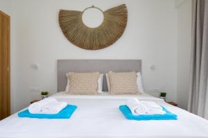 Voodi või voodid majutusasutuse s u e ñ o - studios and apartments, with shared pool toas