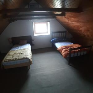 Cama ou camas em um quarto em Chez Grand-Mère