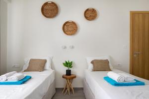 Voodi või voodid majutusasutuse s u e ñ o - studios and apartments, with shared pool toas