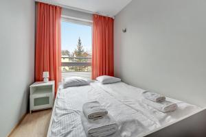 Lova arba lovos apgyvendinimo įstaigoje Dom & House - Apartamenty Sunrise