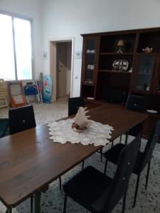 Khu vực ghế ngồi tại B&B Casa Rosati