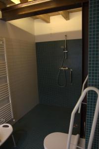 A bathroom at Hotel Dal Menga