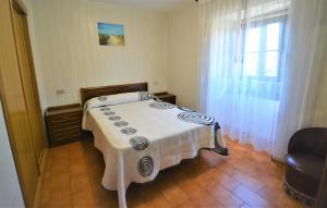 Postel nebo postele na pokoji v ubytování Apartamentos de playa en un entorno rural