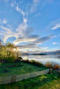 a view of a large body of water at Loch Morar Private Suite in Mallaig