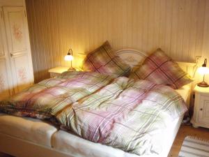 Ένα ή περισσότερα κρεβάτια σε δωμάτιο στο Schleikate
