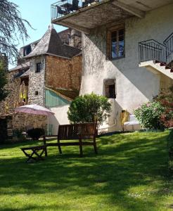 Zahrada ubytování Hôtel Ambroise