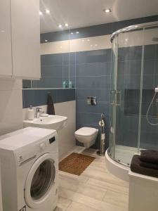 Kúpeľňa v ubytovaní Apartament Morski