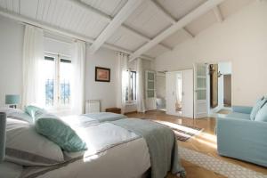 Ένα ή περισσότερα κρεβάτια σε δωμάτιο στο Preciosa Villa de Campo - Wonderful Country Villa