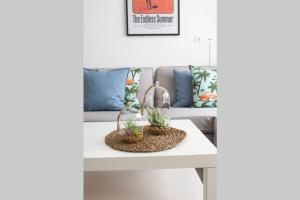 Część wypoczynkowa w obiekcie Apartamento Aguaviva, tu lugar al lado del Océano