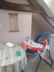Posezení v ubytování Le Fiege gîte cosy et confort