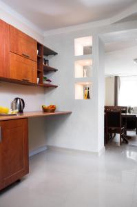 Majoituspaikan Apartament Deluxe Arcon Double keittiö tai keittotila