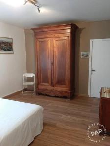 Postel nebo postele na pokoji v ubytování Gite au cœur du Luberon + 1 fotografie