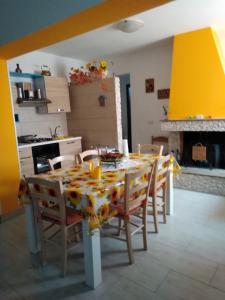 Kuchyň nebo kuchyňský kout v ubytování Casa Relax vicino a Otranto