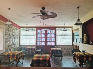 ห้องอาหารหรือที่รับประทานอาหารของ Hotel Casa Mallorca